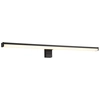 Image de Trio LED Applique de salle de bain LINO noir 60cm