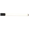 Image de Applique murale LED Trio pour salle de bain, modèle PIERA, noire, 79 cm