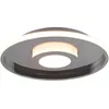 Image de Trio LED Plafonnier ASCARI Ø 40cm Argent Chrome
