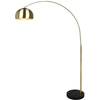 Image de ARGENTINE lampe à arc sur pied or Trio 411700108