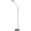 Image de Lampe sur pied LED FRANKLIN argentée par Trio 426510107