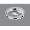 Image de Plafonnier LED PARMA 37 W, 4000 K, 4500 lm, métal chromé, dimensions : 13,5 x 50 x 50 cm, IP20, RL