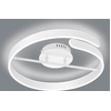 Image de Plafonnier LED PARMA 37 W, 4000 K, 4500 lm, métal blanc, dimensions : 13,5 x 50 x 50 cm, IP20, RL