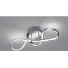 Image de Plafonnier LED PERUGIA 28 W, 4000 K, 3400 lm, métal chromé, dimensions : 22 x 60 x 60 cm, IP20, RL