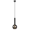 Image de Lampe suspendue CLAYTON noire Trio 310300132