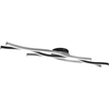 Image de Plafonnier moderne à encastrer LED BLAZE argent Trio 641210305