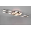 Image de Plafonnier LED TWISTER 30 W, de 2 700 à 6 000 K, 4 500 lm, métal blanc argenté, dimensions : 8,5 x 90,5 x 24,5 cm, IP20, RL