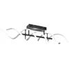 Image de Plafonnier moderne à encastrer LED SEQUENCE argent Trio 641810205