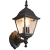 Image de Applique murale noire classique E27 60W LIVENZA Trio