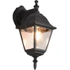 Image de Applique d'extérieur noire classique E27 60W LIVENZA Trio