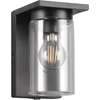 Image de Applique d'extérieur avec détecteur ARDILA, noire, 1xE27x40W, aluminium, dimensions : 19x11,5x11,5 cm, IP44, Trio