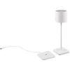 Image de Lampe de table FERNANDEZ 38cm blanc