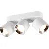 Image de Spot Guayana blanc 3xGU10x10W en métal, dimensions : 12 x 27,3 x 8,7 cm, IP20, Trio