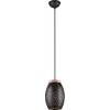 Image de Reality Bidar Suspension E27  15cm noir-or Réglable en hauteur