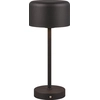 Image de Lampe de table LED rechargeable JEFF sans fil, noire