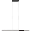 Image de Suspension LED HELIOS, nuances d'argent, 48 W, nuances de blanc, 5800 lm, métal, dimensions : 150 x 130 x 6 cm, IP20, Trio