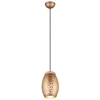 Image de Suspension BIDAR marron - nuances de marron, 1xE27x28W, métal, dimensions : 150x15x15 cm, IP20, RL