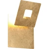 Image de Trio Leano LED Applique murale 6W couleur or blanc chaud éclairage indirect