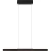 Image de Suspension LED HELIOS noire 28 W, nuances de blanc, 3300 lm, métal, dimensions : 150 x 100 x 8,5 cm, IP20, Trio