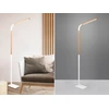Image de Lampadaire LED avec bras flexible blanc, 169cm