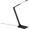 Image de Lampe de bureau noire moderne LED 6W Travis Trio