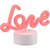 Image de Lampe de table LED Love Amor blanche 1 W, 85 lm, plastique, dimensions : 14 x 19,5 x 8,2 cm, IP20, RL
