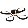 Image de Trio Fly LED plafonnier 22W dimmable noir mat blanc chaud