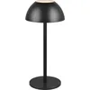 Image de Lampe de table LED sans fil RICARDO, noire, 2 W, blanc chaud, 240 lm, plastique, dimensions : 30 x 13,5 x 13,5 cm, IP54, RL