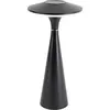 Image de REALITY Lampe de table LED rechargeable TORREZ, 57726132, noir, IP 44, 2 W, 180 lm