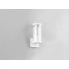 Image de Applique d'ext ©rieur ronde BONITO blanche 1xE27x28W en aluminium, dimensions : 23 x 9,5 x 9,5 cm, IP44, RL