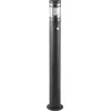 Image de REALITY Lampe de chemin PALOMA, E27, IP44, sans LM, détecteur de mouvement, noir, 100 cm
