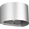 Image de Applique d'extérieur LED avec détecteur TALENT, argent, 6 W, blanc chaud, 100 lm, métal, dim. : 9,6 x 15,8 x 10,9 cm, IP44, RL