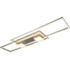Image de Luminaires TRIO Plafonnier ALBANY BHT 100x8x28 cm gris Plafonnier