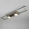 Image de Luminaires TRIO Plafonnier ALBANY BHT 100x8x28 cm noir