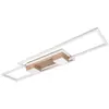 Image de Trio Leuchten LED Plafonnier Albany 37W, blanc chaud/blanc froid, coffee