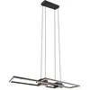 Image de Suspension murale pour bureau, modèle Albany, noire