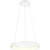 Image de Suspension LED CARDONA blanche 38 W, nuances de blanc, 4400 lm, métal, dimensions : 150 x 62 x 62 cm, IP20, Trio