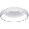Image de Trio Leuchten - Plafonnier moderne I Plafonnier I Lampe I Lampe blanche 45cm avec LED à intensité variable - Cardona - Métal Rond - Approprié pour LED (non interchangeables) LED