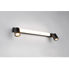 Image de Applique LED TRIO 281470332 ENRICO IP44 6,5 W 620 lm 2300-3000-4000 K + GU10 2x 5 W noir