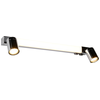 Image de TRIO-Leuchten Applique ENRICO LHT 60x18x4.50 cm argent Lampe murale