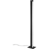Image de Lampadaire moderne noir pivotant pour salon ou chambre à coucher 130 cm couleur variable LED 21W SEEKER Trio