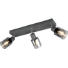 Image de Luminaires Reality Spot mural/plafonnier CADIZ DH 7x17 cm gris