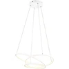 Image de Suspension LED DARVIN blanche 34 W, nuances de blanc, 4500 lm, métal, dimensions : 150 x 64 x 49 cm, IP20, Trio