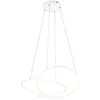 Image de Suspension LED DARVIN blanche 52 W, nuances de blanc, 6 700 lm, métal, dimensions : 150 x 84 x 66 cm, IP20, Trio