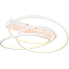 Image de Plafonnier LED DARVIN 34 W, de 2 700 à 3 500 K, 4 500 lm, métal blanc, dimensions : 16 x 64 x 49 cm, IP20, Trio