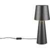 Image de TRIO-Leuchten Lampe de table NUBIAN DH 16x40 cm noir Lampe de table Lampe à pince