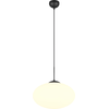 Image de Suspension FOMENTO noir et blanc 1xE27x15W en verre, dimensions : 150x40x40 cm, IP20, Trio