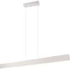 Image de Suspension LED GALWAY grise 35 W, nuances de blanc, 4200 lm, métal, dimensions : 150 x 150 x 8 cm, IP20, Trio