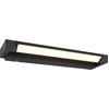 Image de Applique murale LED FABRIZIO noire 9 W, nuances de blanc, 1 000 lm, aluminium, dimensions : 6 x 50 x 11 cm, IP44, Trio