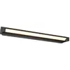 Image de Applique murale LED avec interrupteur FABRIZIO, noire, 15 W, nuances de blanc, 1 700 lm, aluminium, dimensions : 6 x 80 x 11 cm, IP44, Trio